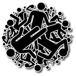 Mixed signals music logo